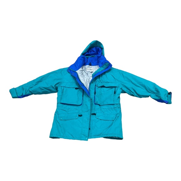 Vintage 1990s LL Bean Winter Parka Jacket Goretex ThinsulateStreetwear Size L